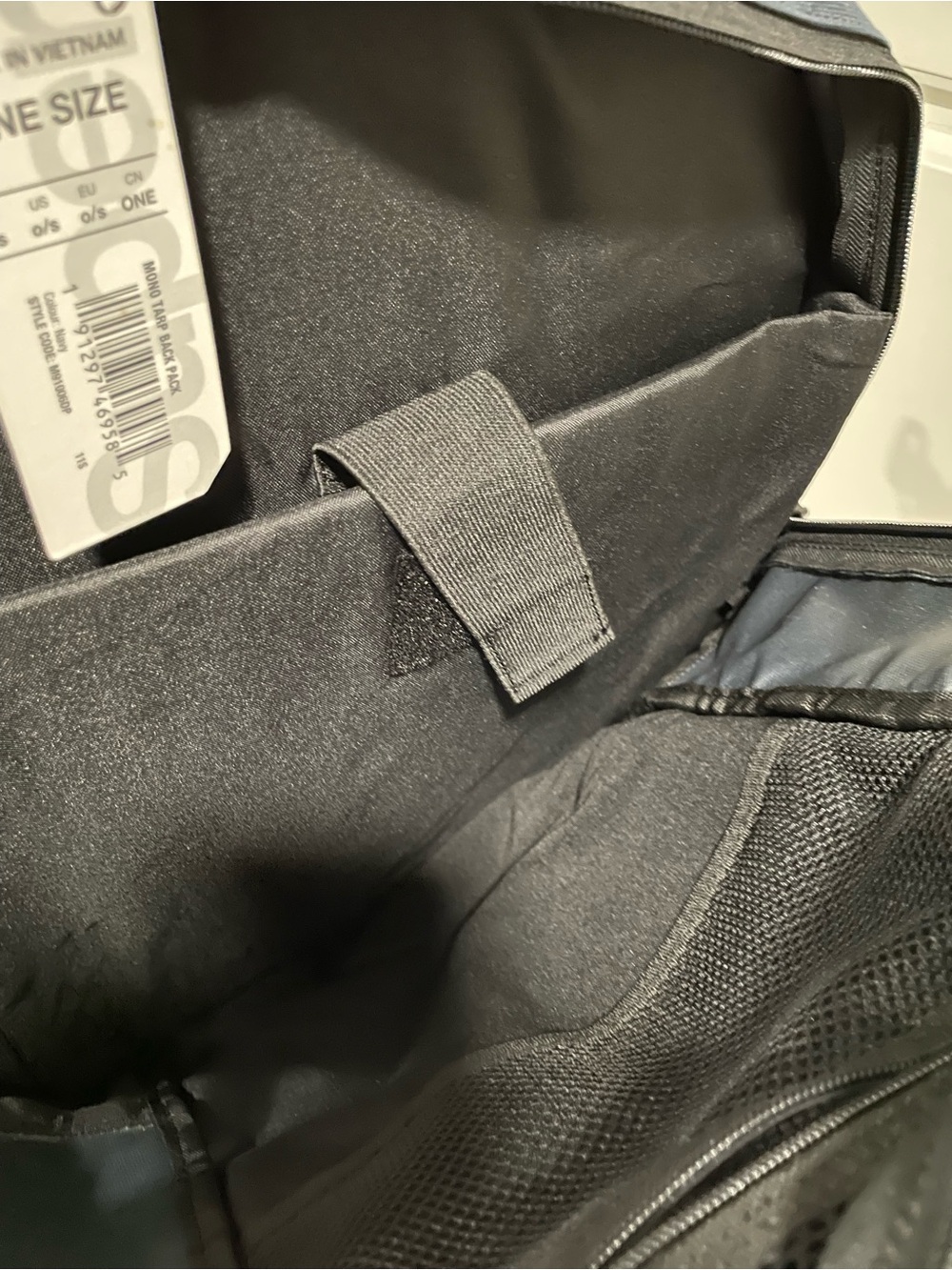 Superdry Mono Tarp Navy Backpack - Picture 9 of 9